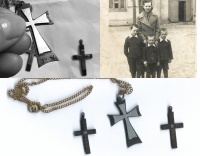 Trzy metalowe krzyżyki wykonane przez byłego więźnia obozu koncentracyjnego trafiły do Muzeum Stutthof
