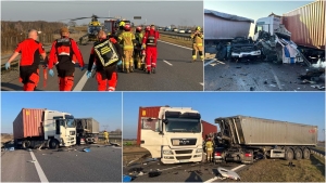 Uwaga! Wypadek drogowy na DK S7 - Jazowa, powiat Nowy Dwór Gdański. Objazd starą siódemką!