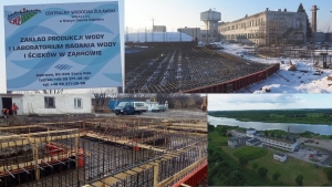 Trwa budowa Stacji Uzdatniania Wody Centralnego Wodociągu Żuławskiego w Ząbrowie - 8.02.2018